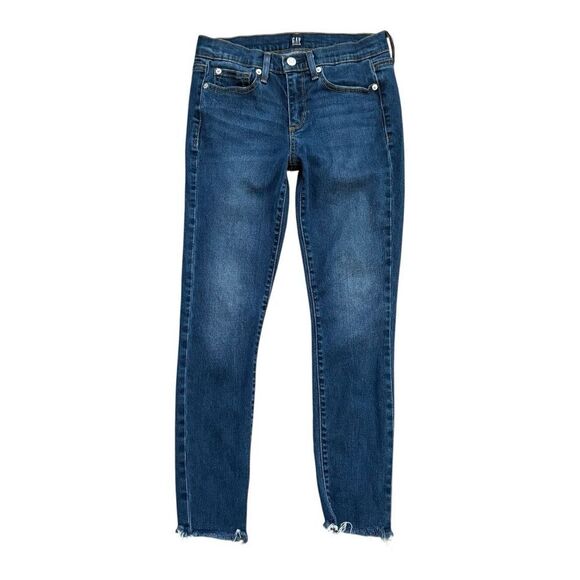 Gap 1969 True Skinny 27P Women’s Jeans Preowned Sustainable Denim - Picture 1 of 8